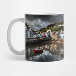 Cornish Fishing Village Mug